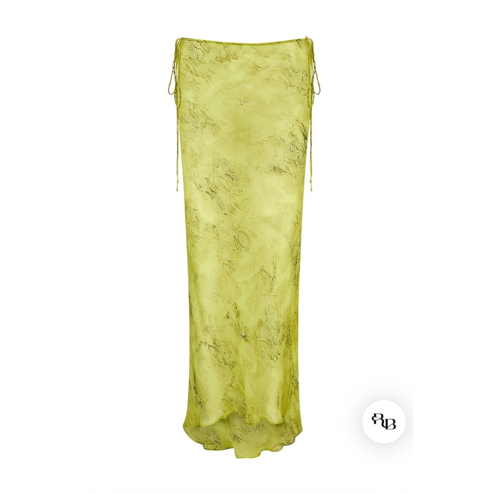 Rat & Boa Lime ‘Cobra’ Skirt